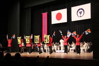 愛知県警音楽隊の演奏写真