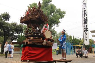 画像　越津町神楽