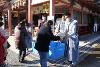 画像　津島神社節分豆撒式02