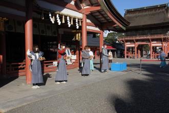 画像　津島神社節分豆撒式01