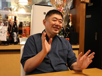 末廣寿司　店主　野口佳男さん