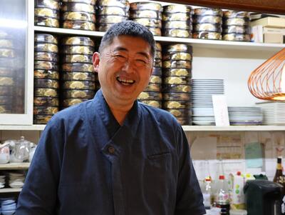 末廣寿司　店主　野口佳男さん