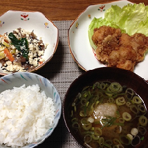 鶏肉の竜田揚げ