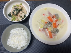 令和8年1月 牡蠣のチャウダー