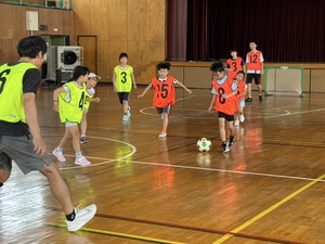 ミニサッカーの様子