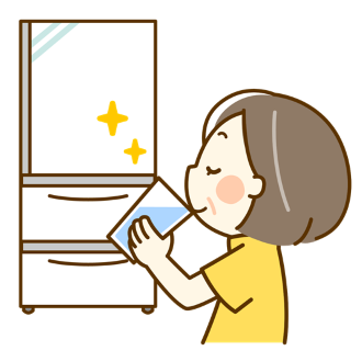 水を飲む人