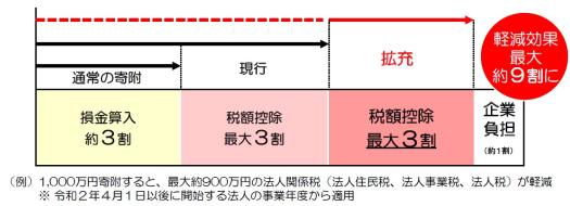 企業版ふるさと納税の概要