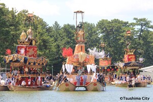 尾張津島天王祭の写真
