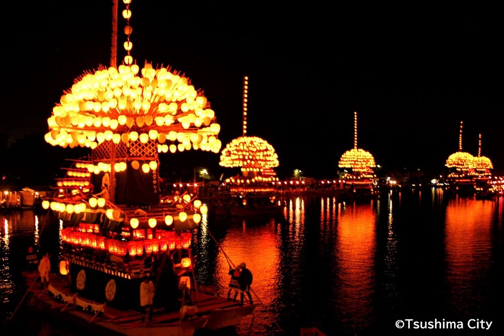 尾張津島天王祭の写真