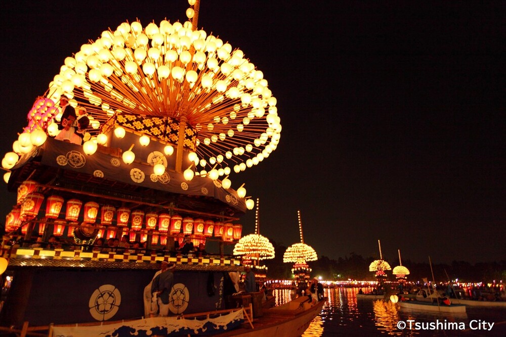 尾張津島天王祭の写真