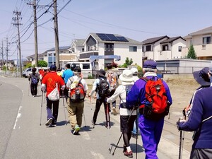 ポールウォーキングの様子3