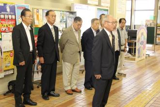 画像　老人クラブ会長さん挨拶