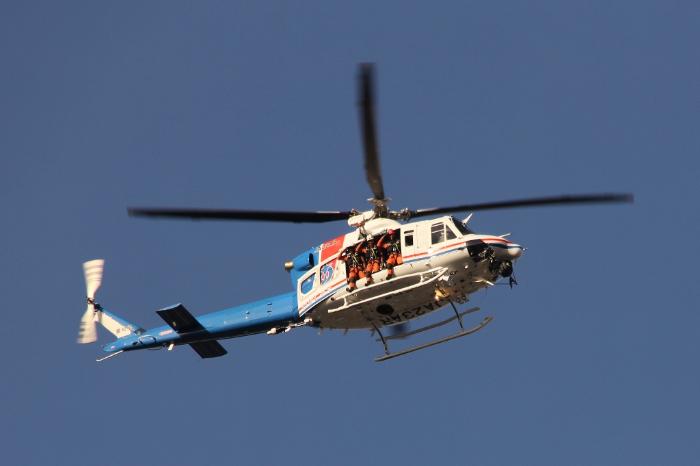 画像　愛知県防災ヘリコプター「わかしゃち」