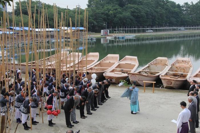 画像　尾張津島天王祭船分け1