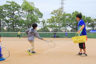 画像　ソフトテニス