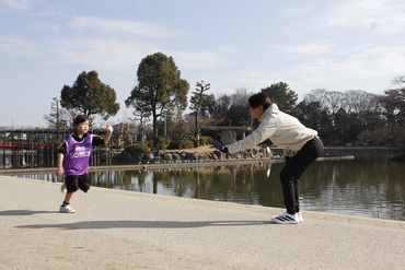 ランニングクリニックの様子
