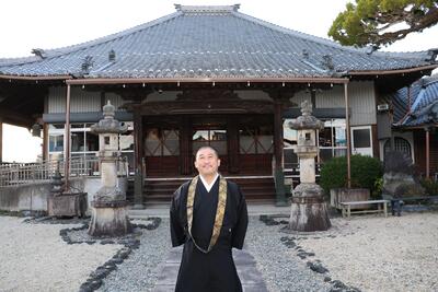 福祐寺　住職　宇治谷祐司さん