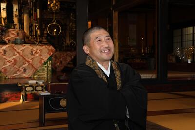 福祐寺　住職　宇治谷祐司さん