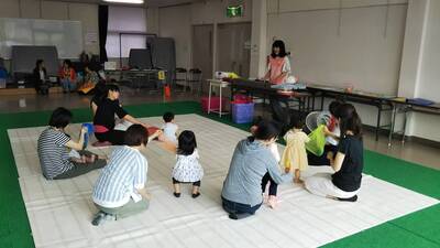 子育てサロンの様子
