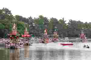 尾張津島天王祭宵祭・朝祭