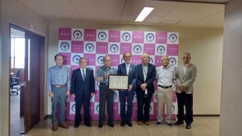 鹿伏兎防犯クラブ表敬訪問