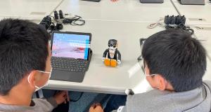 ロボットプログラミング for RoBoHoN 授業参観