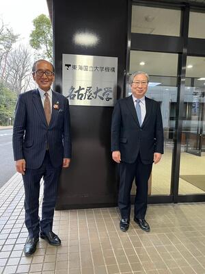 大学病院新年挨拶まわり2