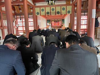 尾張津島天王祭協賛会当番引継ぎ