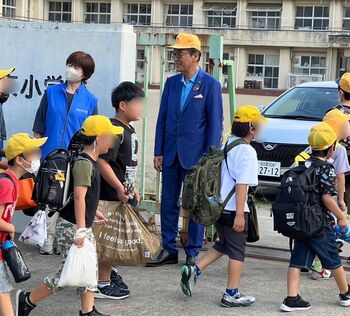 通学児童見守り活動