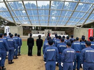 津島市消防出初式1