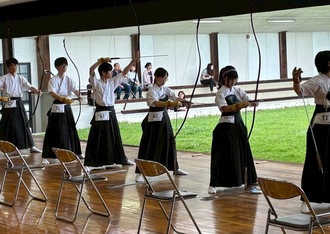 弓道の部