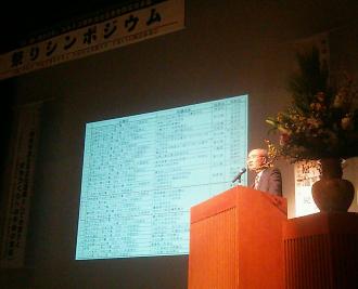 第1部(松浦晃一郎氏による基調講演)